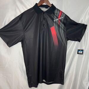 Empire Lifestyle Polo NWT Mens Medium Short Sleeves Black